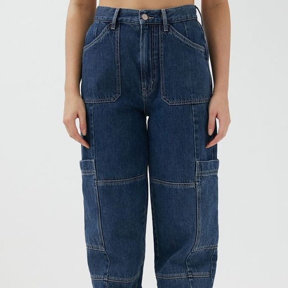 BDG Kate High-Waisted Baggy Cargo Jean - Picture 3 of 4